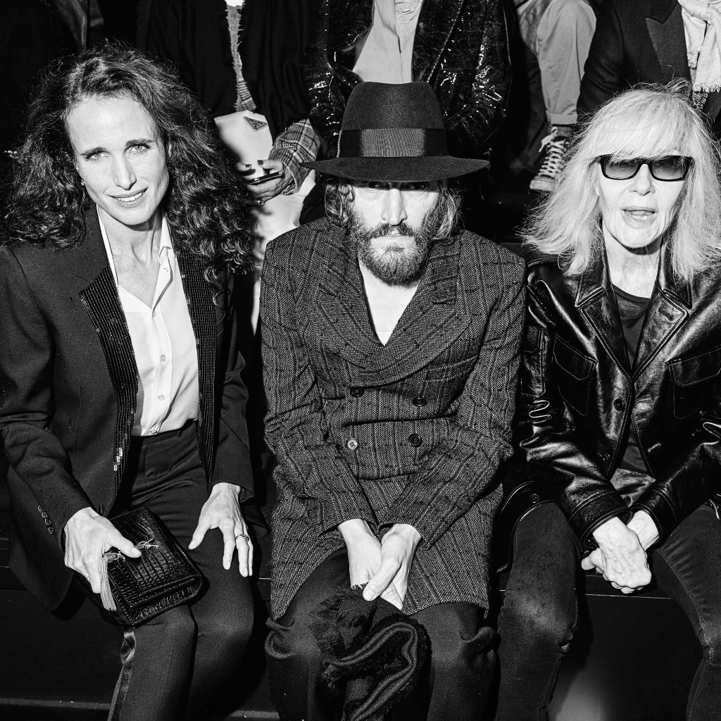 Andie macdowell / Vincen Gallo / Betty Catroux