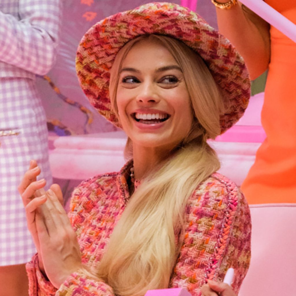 Margot Robbie dans Barbie.