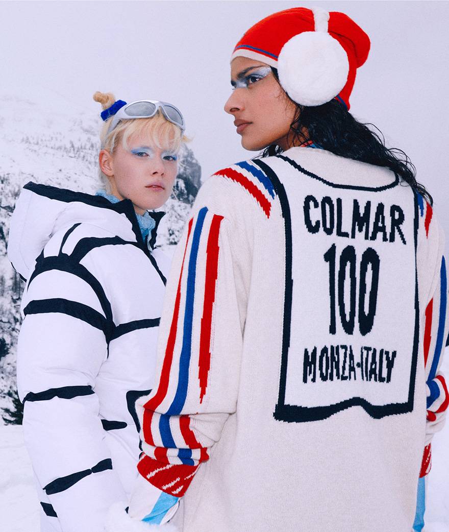 vetements ski collaboration Colmar 100 ans Joshua Vides