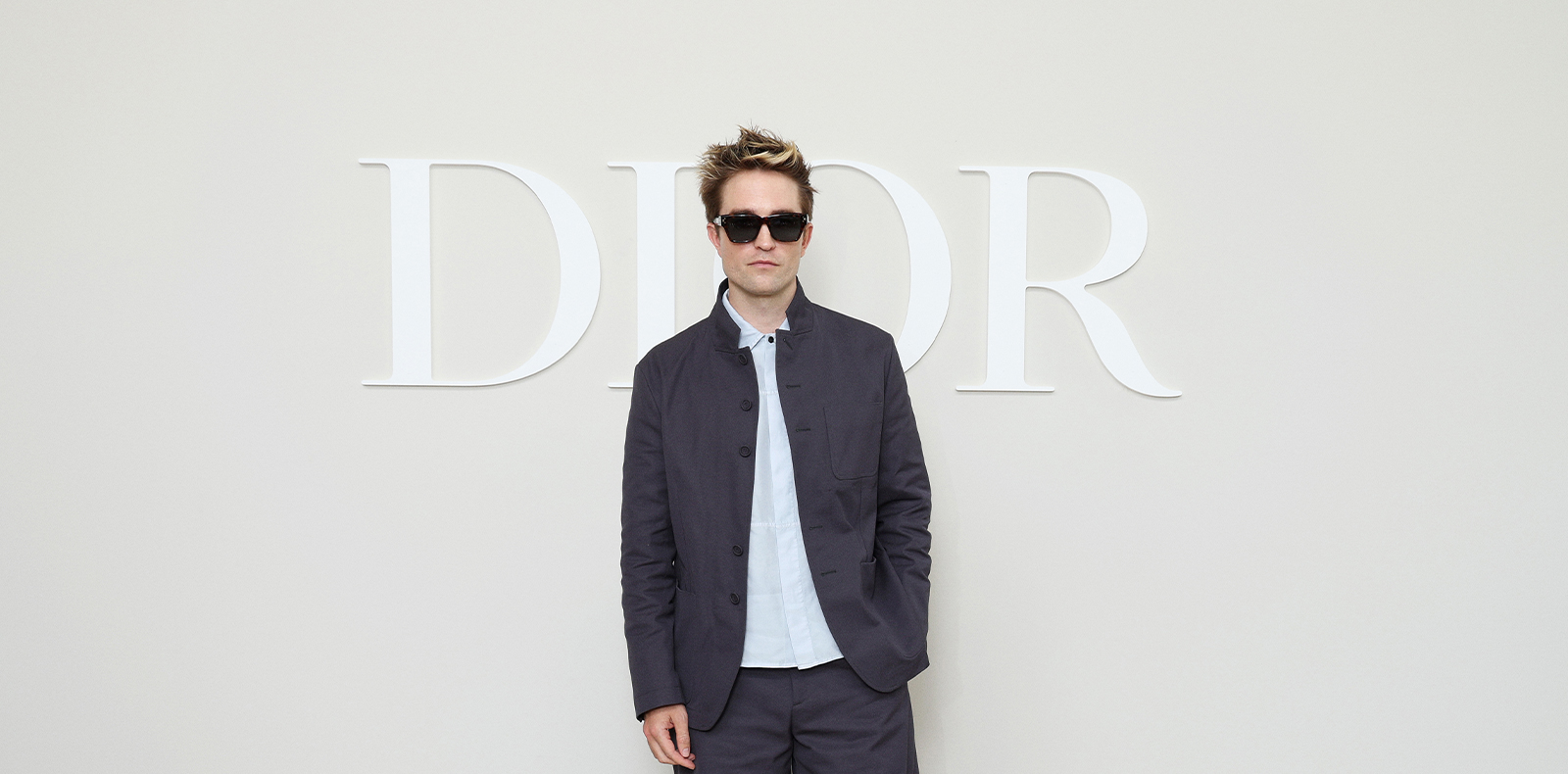 Robert Pattinson au défilé Dior homme printemps-été 2025.