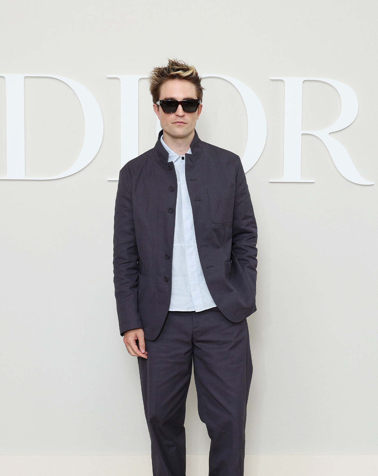 Robert Pattinson au défilé Dior homme printemps-été 2025.