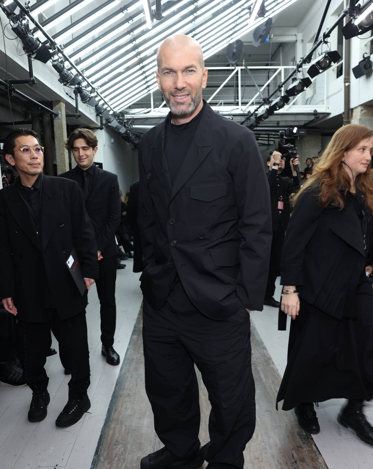 Défilé, Yohji Yamamoto, Automne-hiver 2024-2025, Zidane