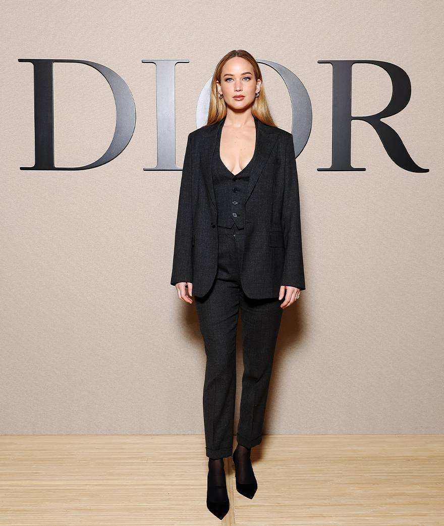 Jennifer Lawrence, défilé Dior automne-hiver 2024-2025, Fashion Week, Paris