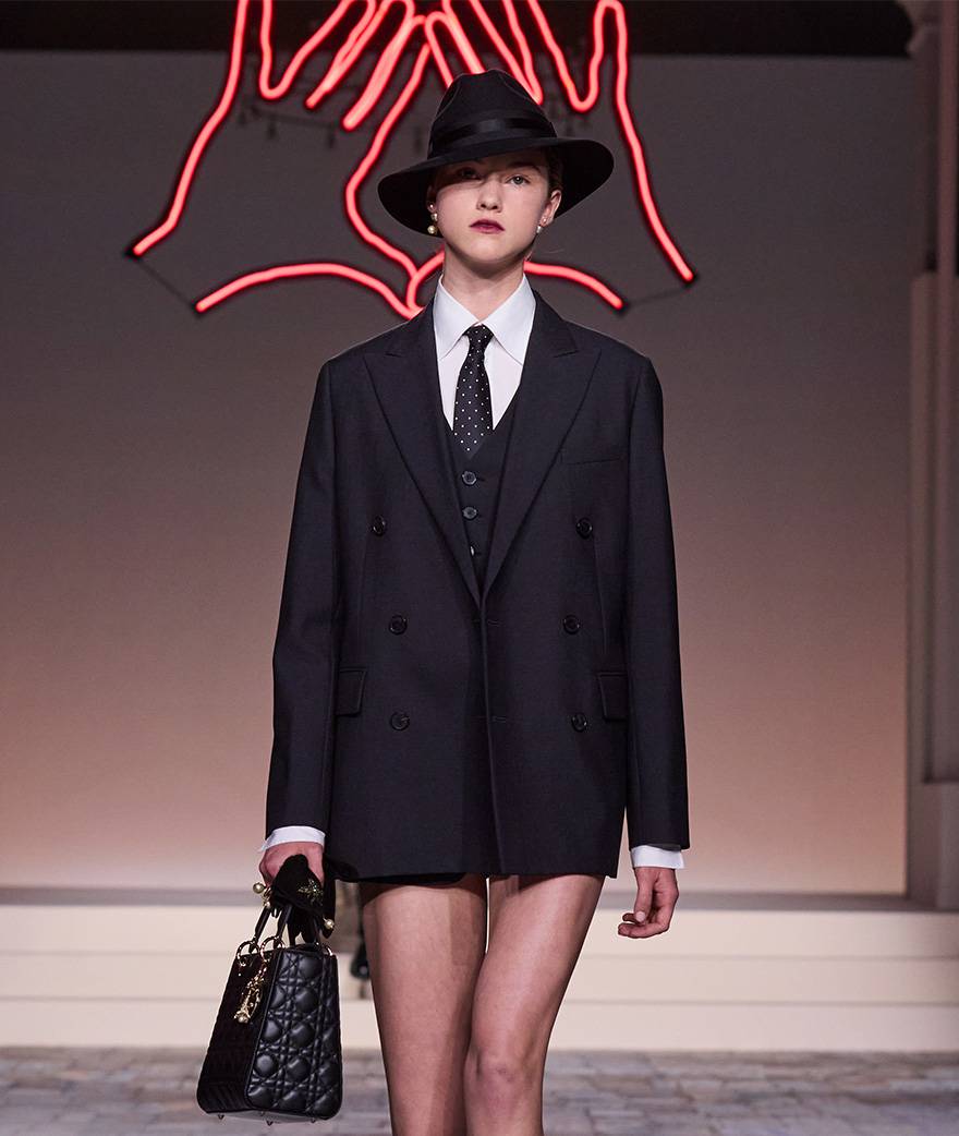 Marlene Dietriech, défilé Dior Fall 2024, New York
