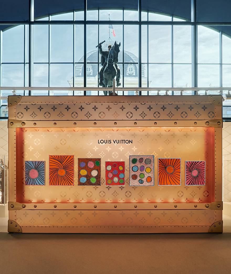 Paris+ : des sacs rares Louis Vuitton exposés à la foire d'art contemporain 