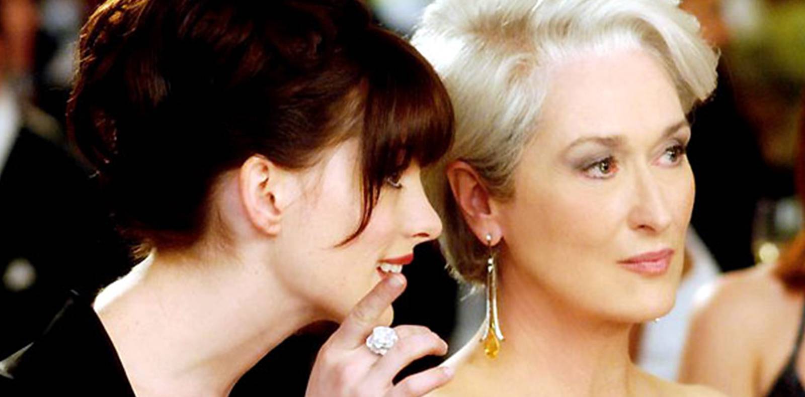Le diable s'habille en Prada, Secrets de tournage, Anne Hathaway, Meryl Streep