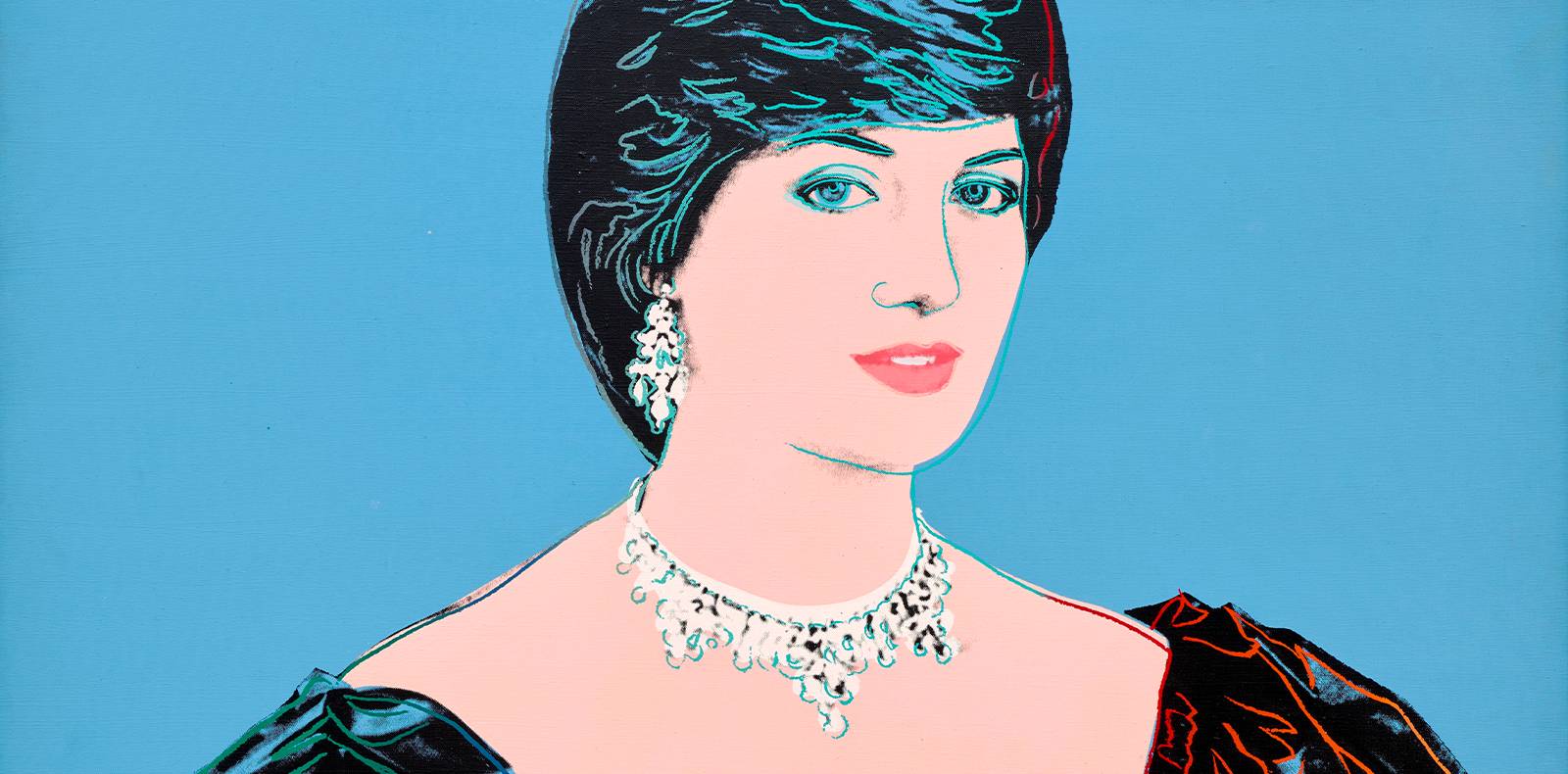 Lady Diana, Princesse, Portrait, Andy Warhol, Enchères Phillips