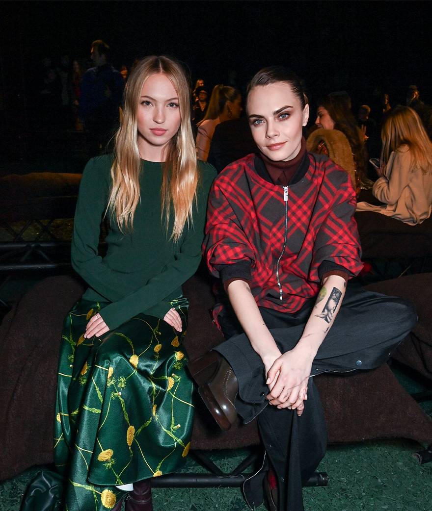 Stars, Fashion Week, Londres, Lila Moss, Charli XCX, Cara Delevingne