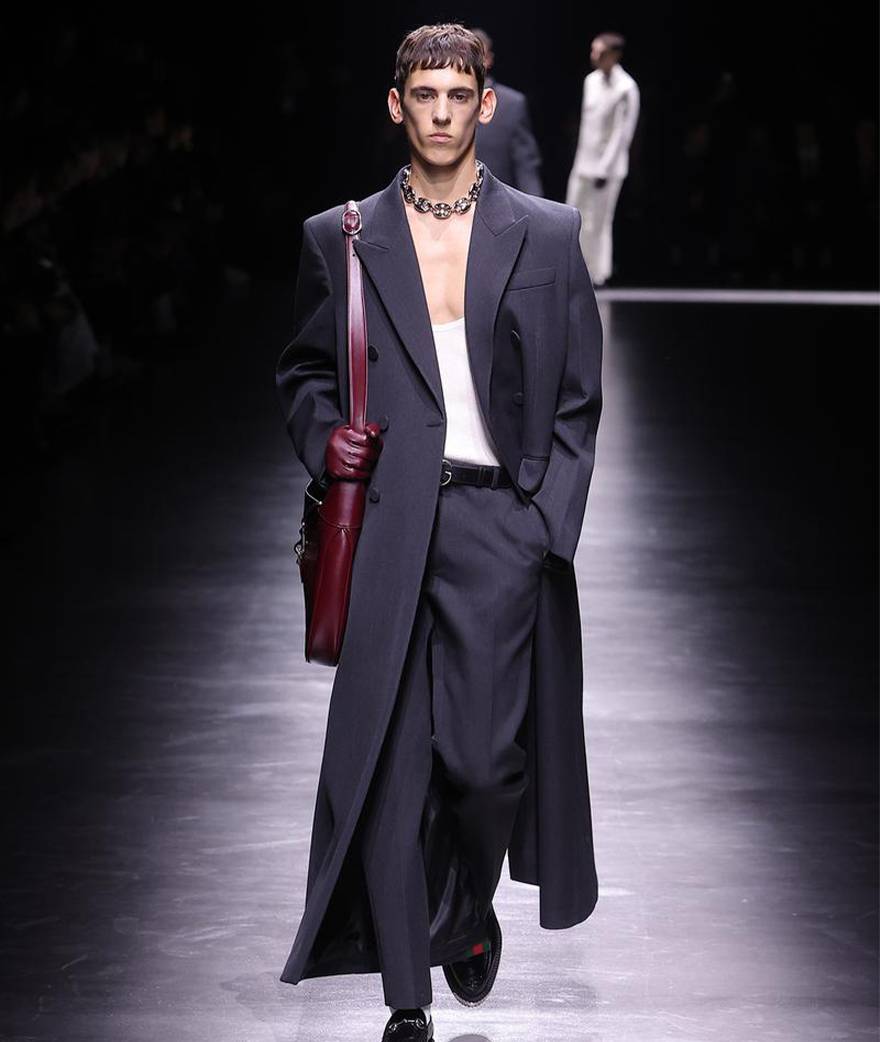Défilé, Gucci homme, automne-hiver 2024-2025, Fashion Week de Milan