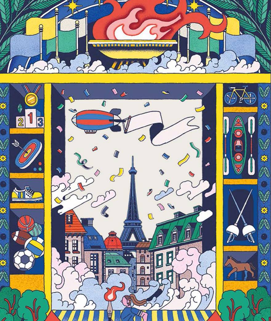 Louis Vuitton, City Guide, sport, paris 2024, jeux olympiques