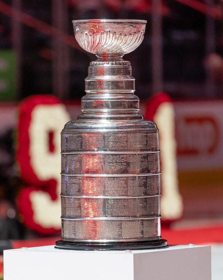 La Coupe Stanley, le 12 janvier 2026 à Détroit, dans le Michigan. © Dave Reginek/NHLI via Getty Images.