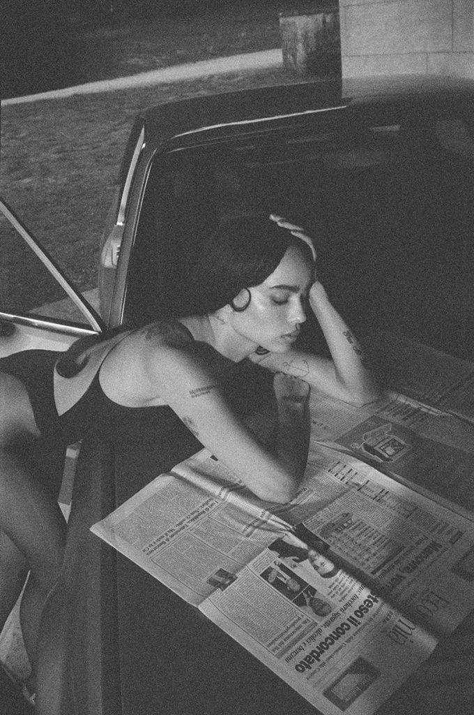 Saint Laurent Rive Droite, SL Editions, Zoë Kravitz photographed by Henrik Purienne.