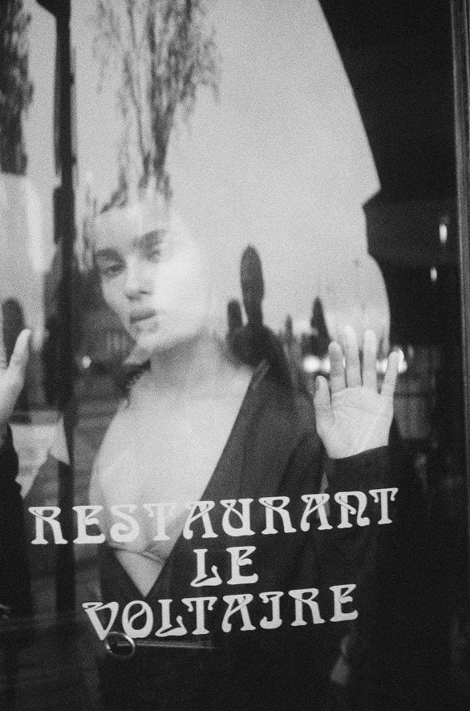 Saint Laurent Rive Droite, SL Editions, Zoë Kravitz photographed by Henrik Purienne.