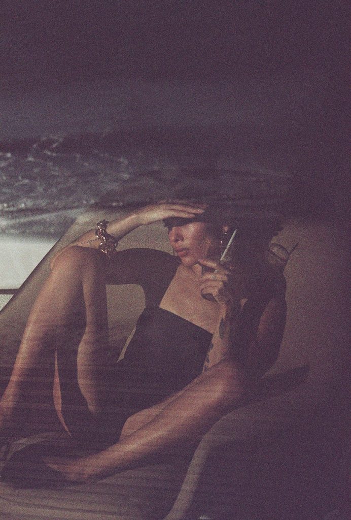 Saint Laurent Rive Droite, SL Editions, Zoë Kravitz photographed by Henrik Purienne.