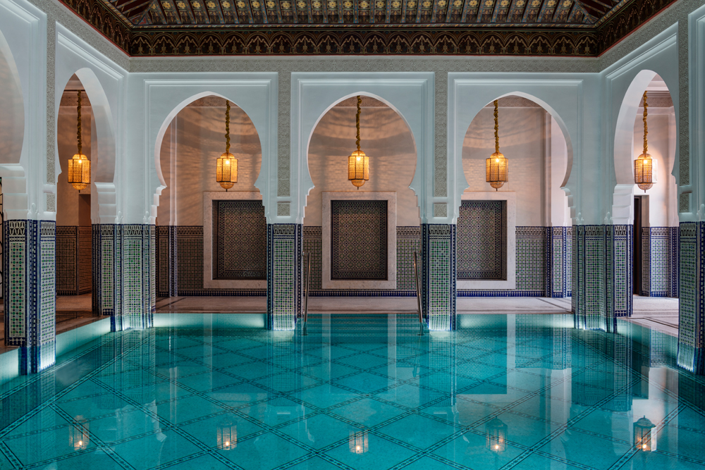 L'hôtel La Mamounia à Marrakech.