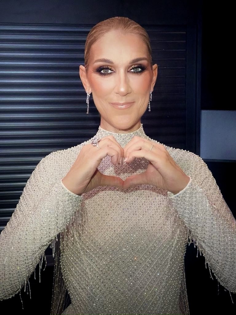 Céline Dion à la cérémonie d'ouverture des Jeux Olympiques de Paris 2024 © Compte Twitter de Céline Dion.