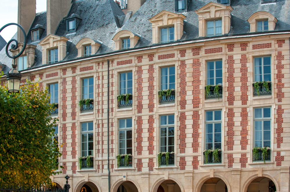 L'hôtel Cour des Vosges.