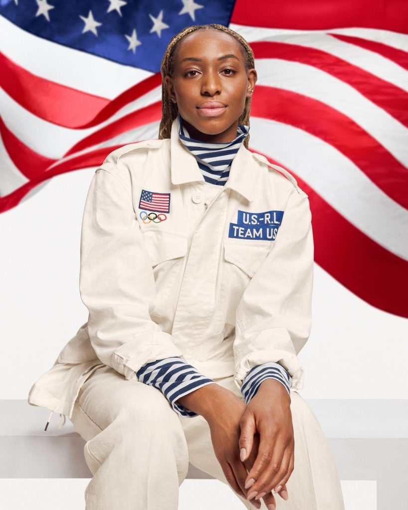 Les tenues Ralph Lauren de la Team USA pour la cérémonie d'ouverture des Jeux Olympiques de Paris 2024. © Ralph Lauren.