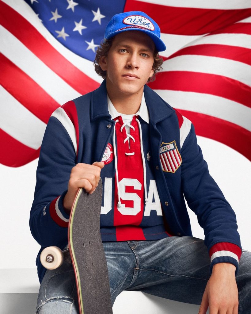 Les tenues Ralph Lauren de la Team USA pour la cérémonie d'ouverture des Jeux Olympiques de Paris 2024. © Ralph Lauren.