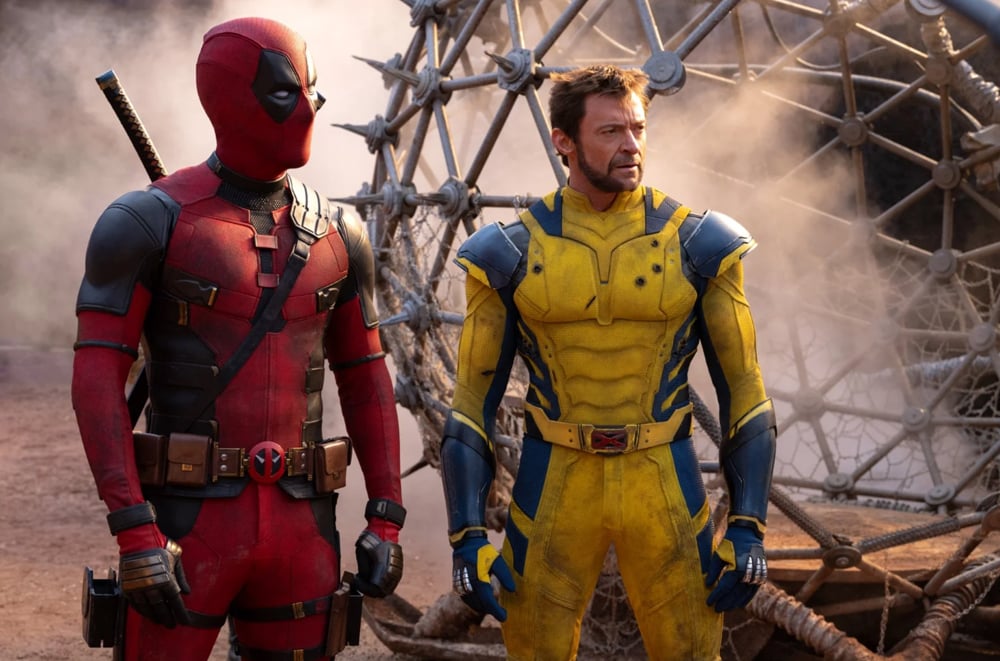 Ryan Reynolds et Hugh Jackman dans Deadpool & Wolverine (2024) © Twentieth Century Fox Film Corporation/ Walt Disney Pictures.