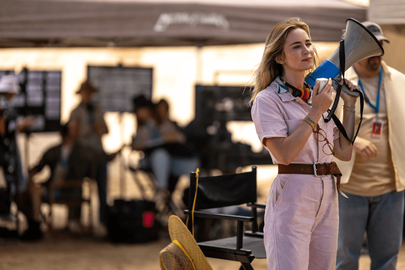 Emily Blunt dans le film The Fall Guy (2024). © Universal Studios. All Rights Reserved.