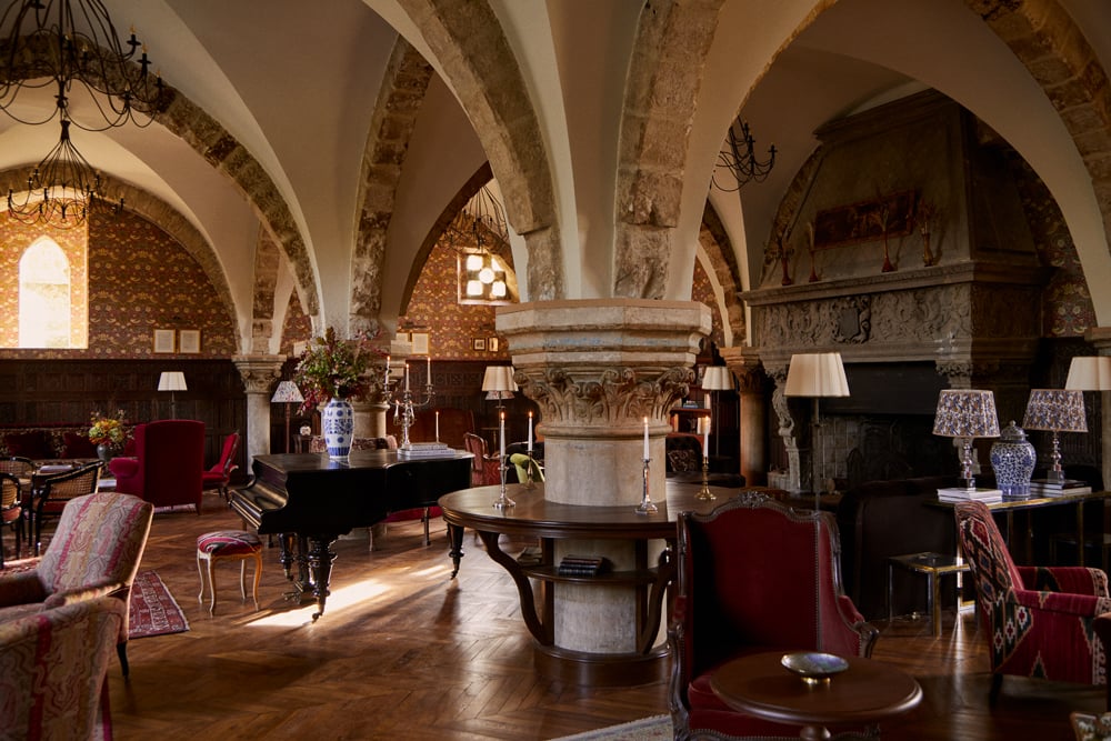 L'hôtel de l'Abbaye des Vaux-de-Cernay.