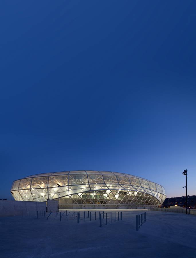 Stade Allianz Riviera, Nice (Alpes-Maritimes), 2010-2013 © Milène Servelle / Wilmotte & Associés Architectes.