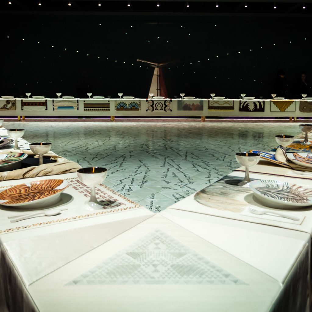 Judy Chicago, "The Diner Party" (1974-1979). © Kevin Case, Flickr.