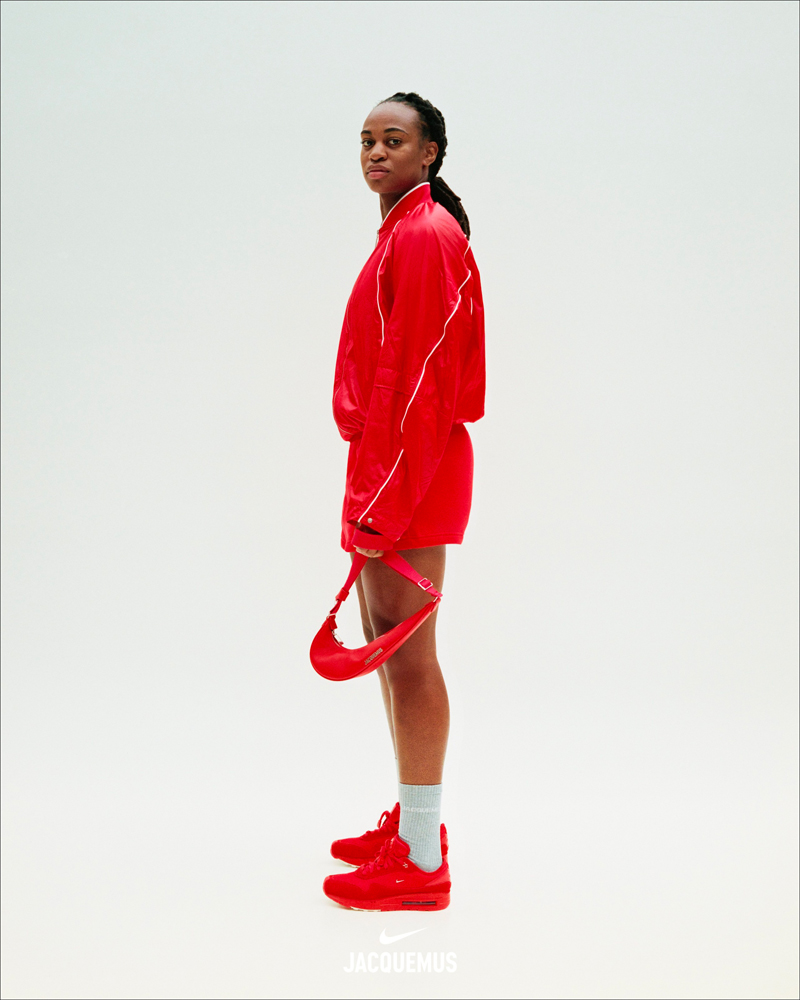 Marie-Antoinette Katoto pour la collaboration Nike x Jacquemus.