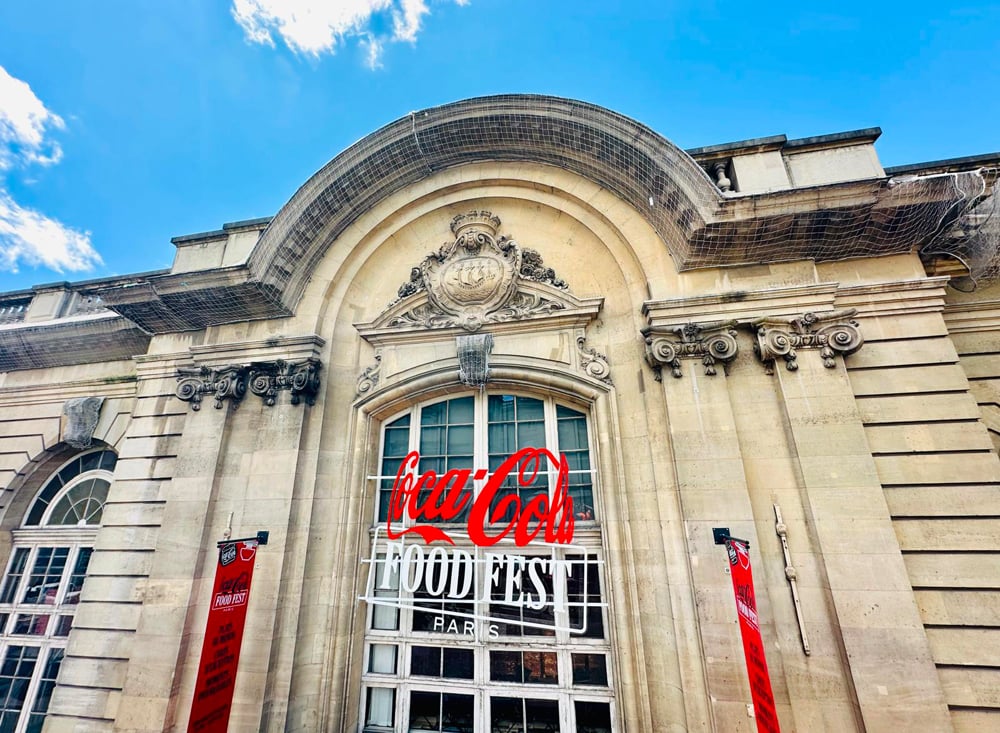 Le Coca-Cola Food Fest à l’Aérogare des Invalides.