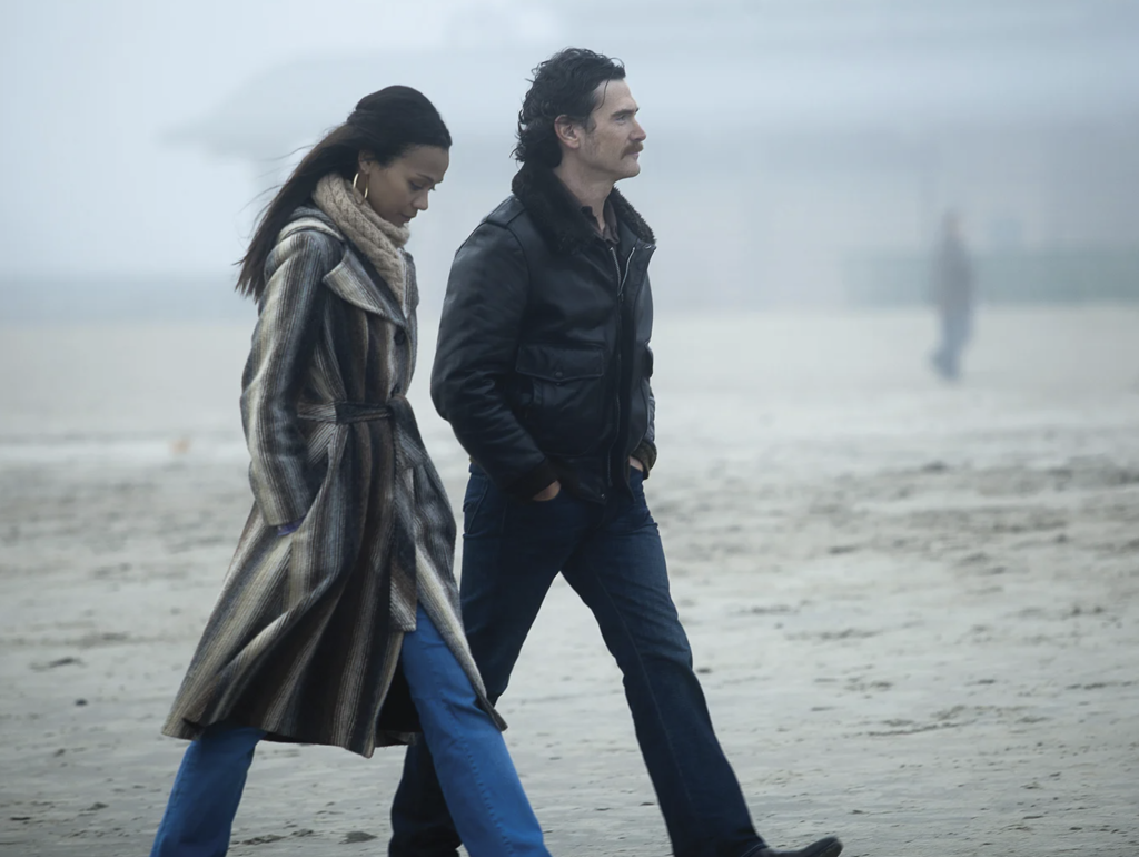 Zoe Saldana et Billy Crudup dans Blood Ties (2013) © Copyright Mars Distribution.