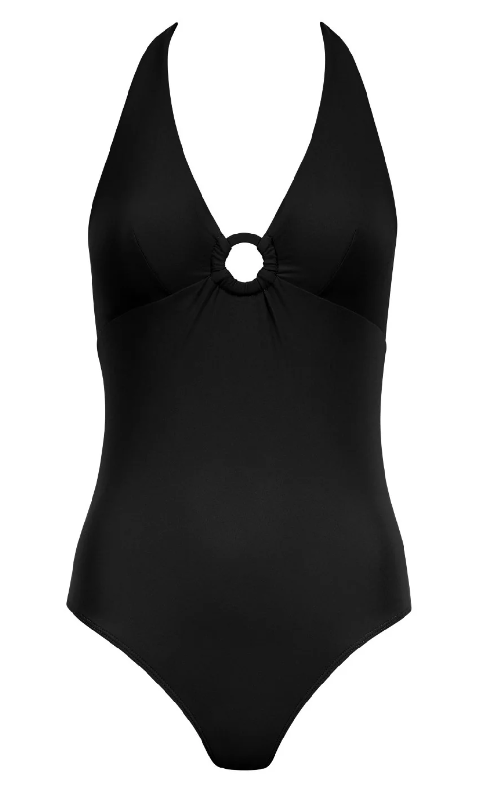 maillot de bain une pièce noir aubade