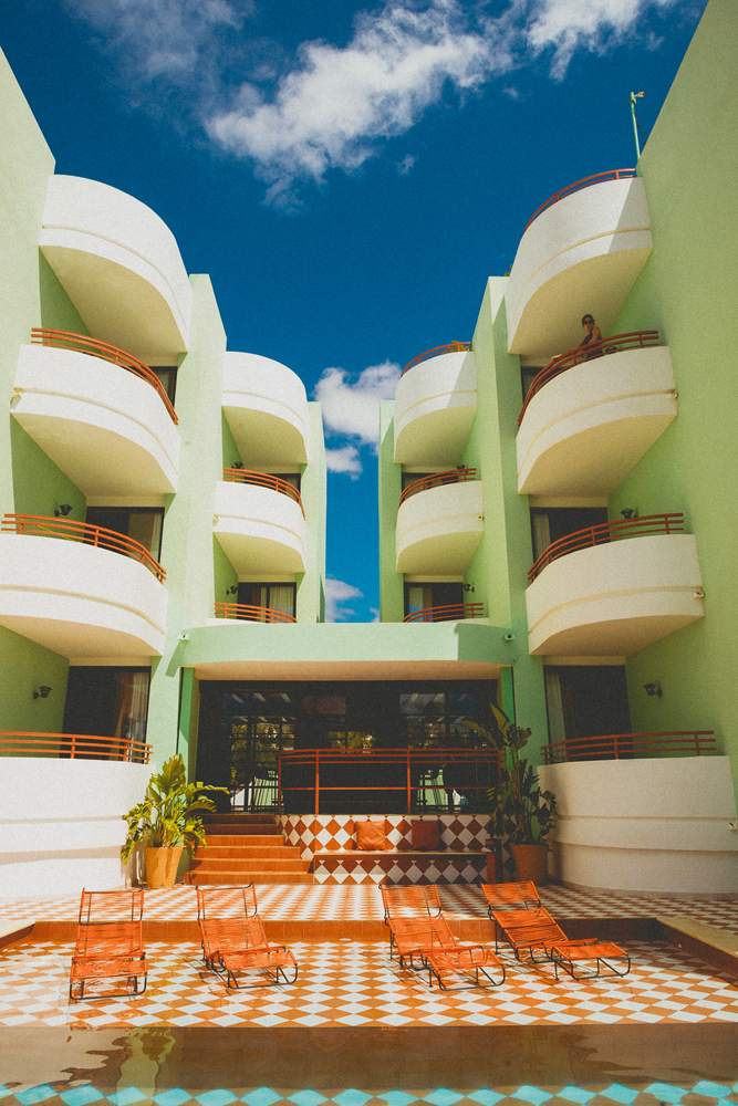 L'hôtel Cubanito à Ibiza.