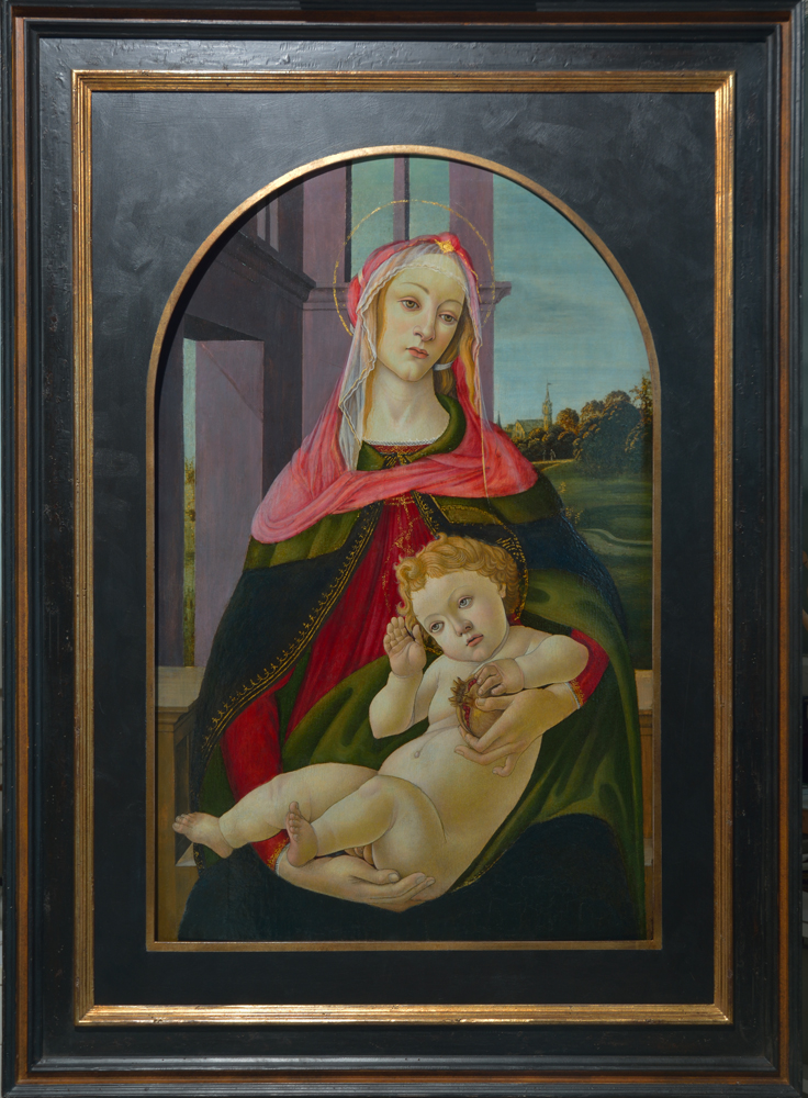 Sandro Botticelli, "La Vierge à la Grenade" (1445-1510). © Collection Carmignac.