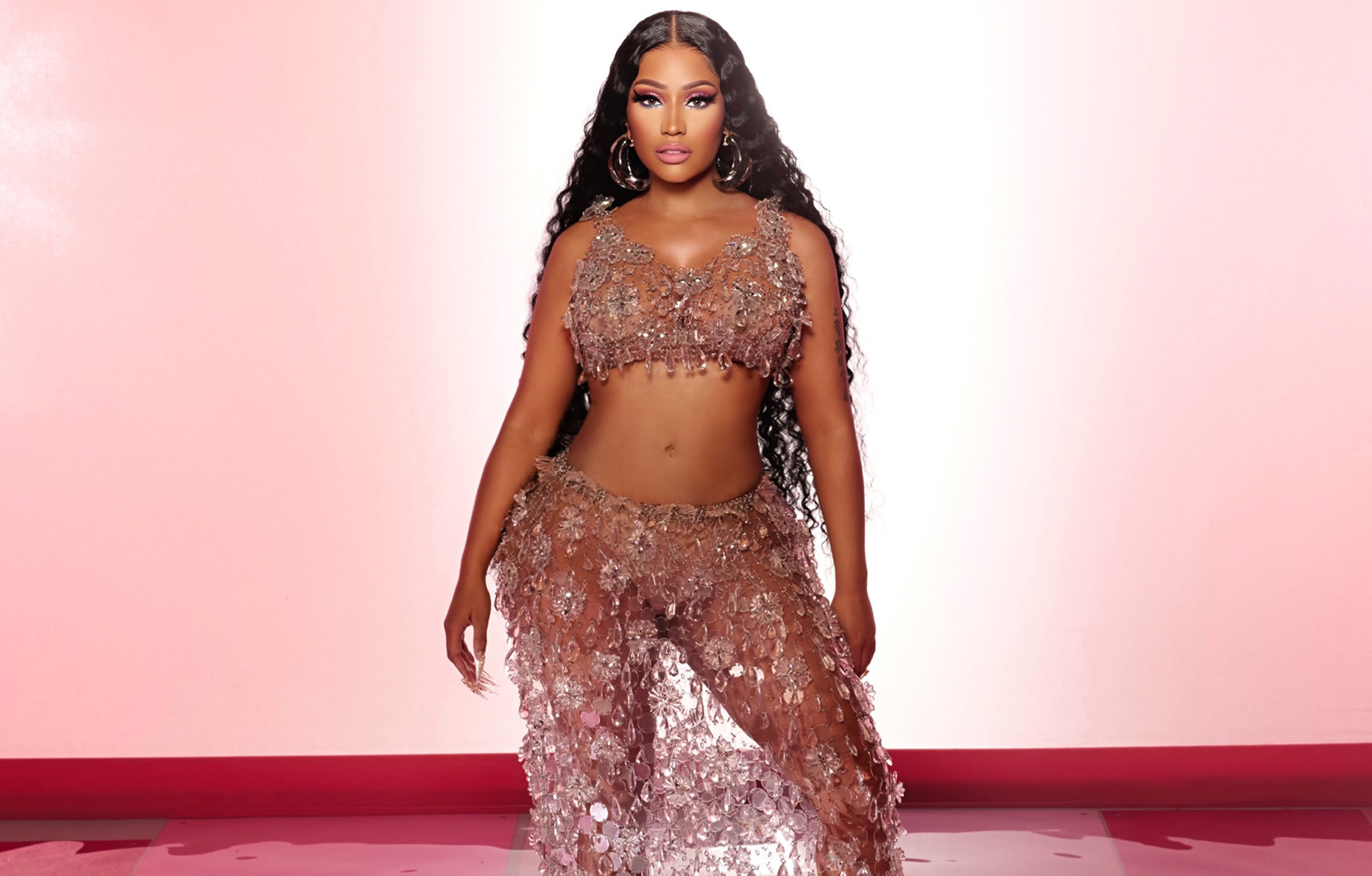 La rappeuse Nicki Minaj.