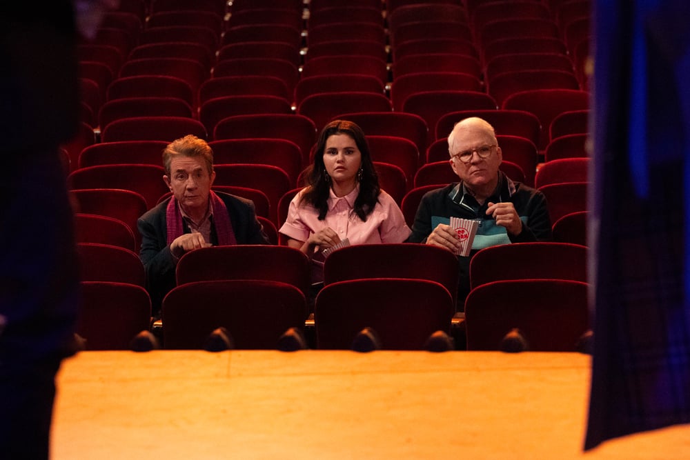 Selena Gomez, Steve Martin et Martin Short dans Only Murders in the Building © Patrick Harbron/Hulu.