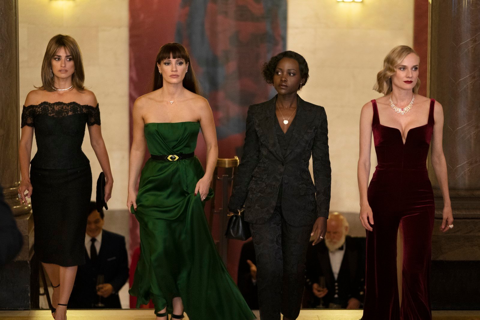 Le film 355 (2022) avec Jessica Chastain, Penélope Cruz, Lupita Nyong'o, Bingbing Fan et Diane Kruger.