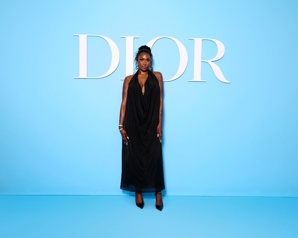 Aya Nakamura au défilé Dior printemps-été 2025 © Dior.