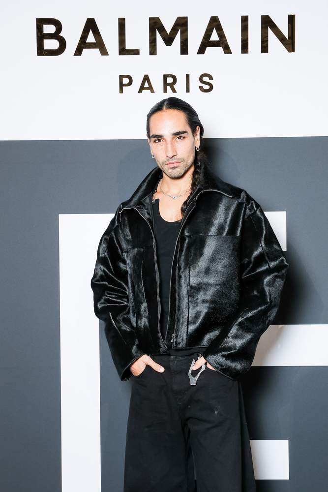 Willy Cartier à l'afterparty Balmain printemps-été 2025.