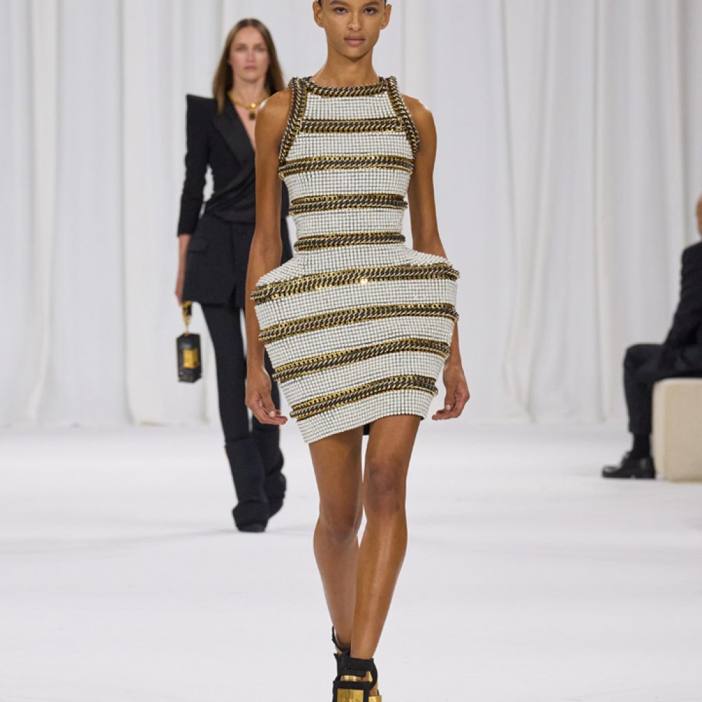Le défilé Balmain printemps-été 2025.