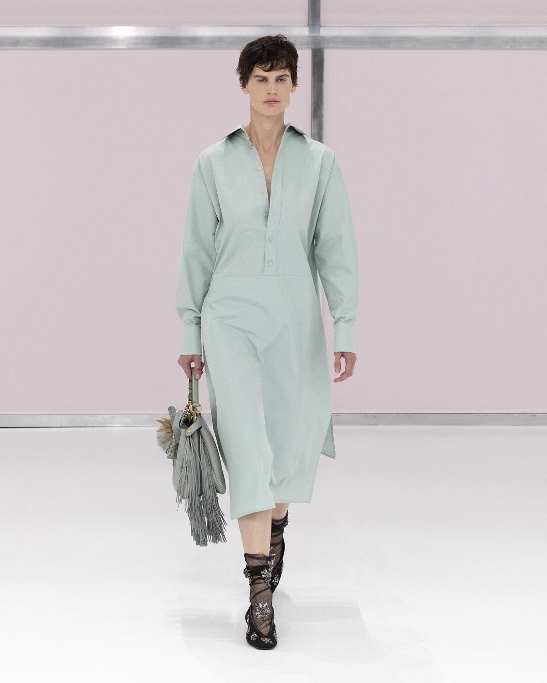 Le défilé Fendi printemps-été 2025 © Fendi.