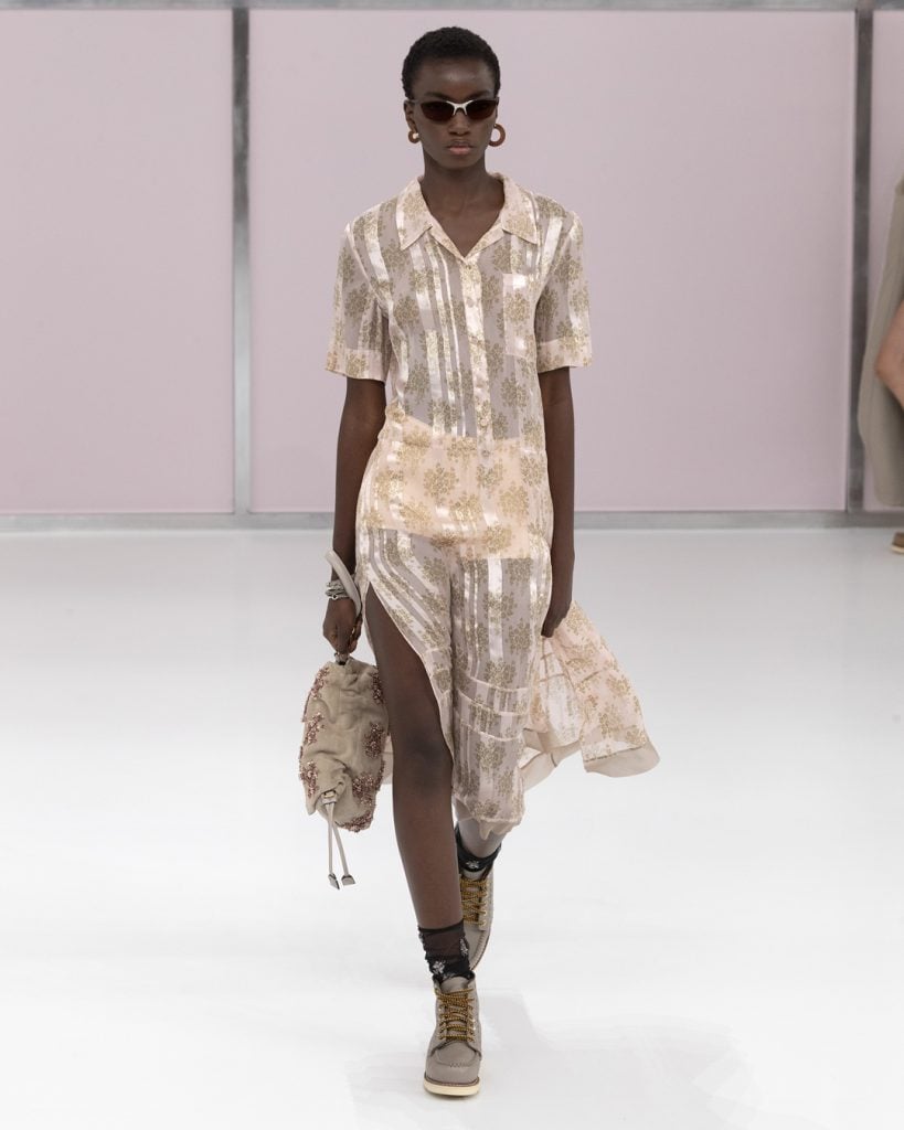 Le défilé Fendi printemps-été 2025 © Fendi.