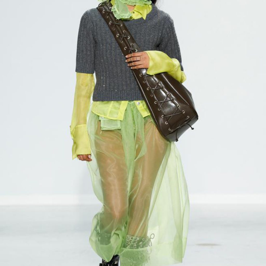 Le défilé Ganni printemps-été 2025 © Monica Feudi.