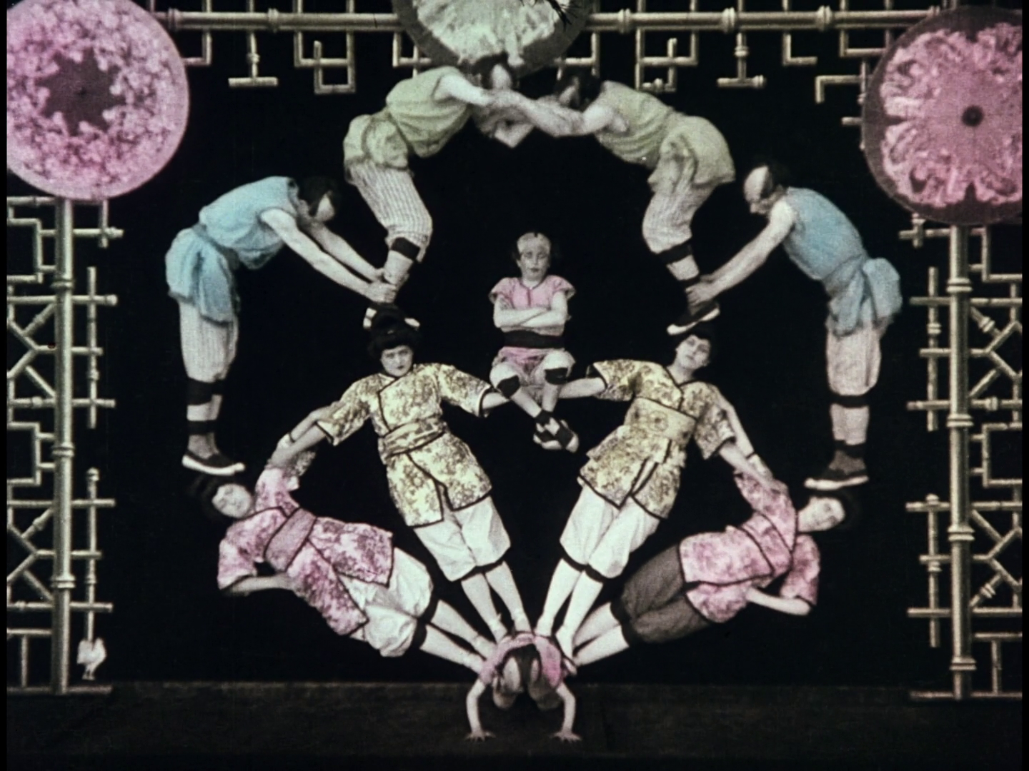 Les Kiriki, acrobates japonais (1907), Segundo de Chomón © Collection Fondation Jérôme Seydoux-Pathé.