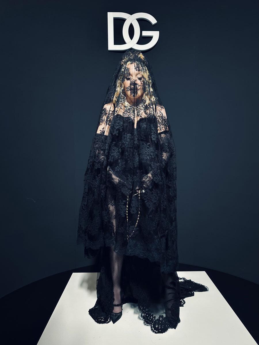 défilé Madonna dolce gabbana