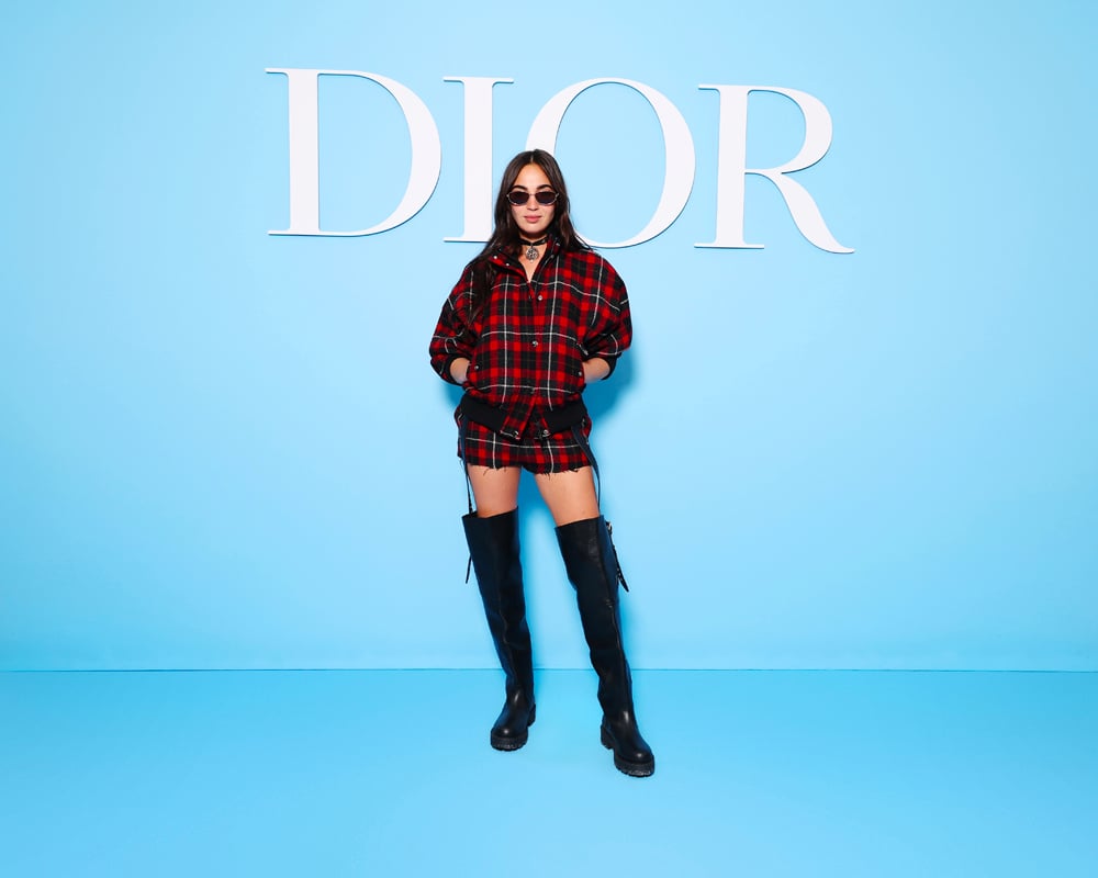 Souheila Yacoub au défilé Dior printemps-été 2025 © Dior.