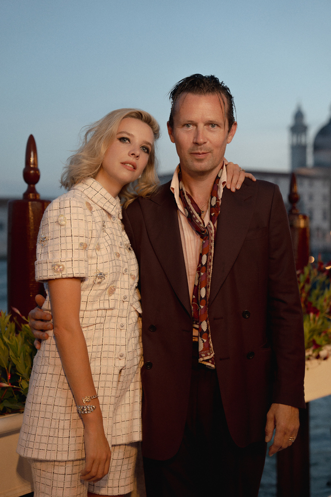 Greta Bellamacina au dîner Chanel à la Mostra de Venise 2024.