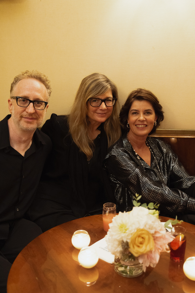 Irene jacob et James-Gray au dîner Chanel à la Mostra de Venise 2024.