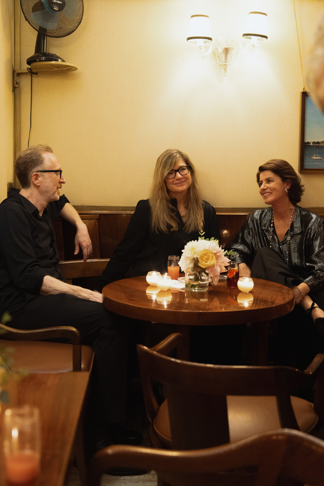 Irene jacob et James-Gray au dîner Chanel à la Mostra de Venise 2024.