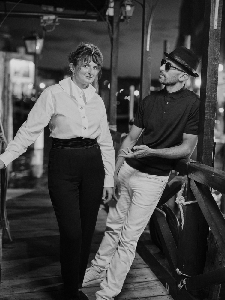 Jr et Alice Rohrwacher au dîner Chanel à la Mostra de Venise 2024.